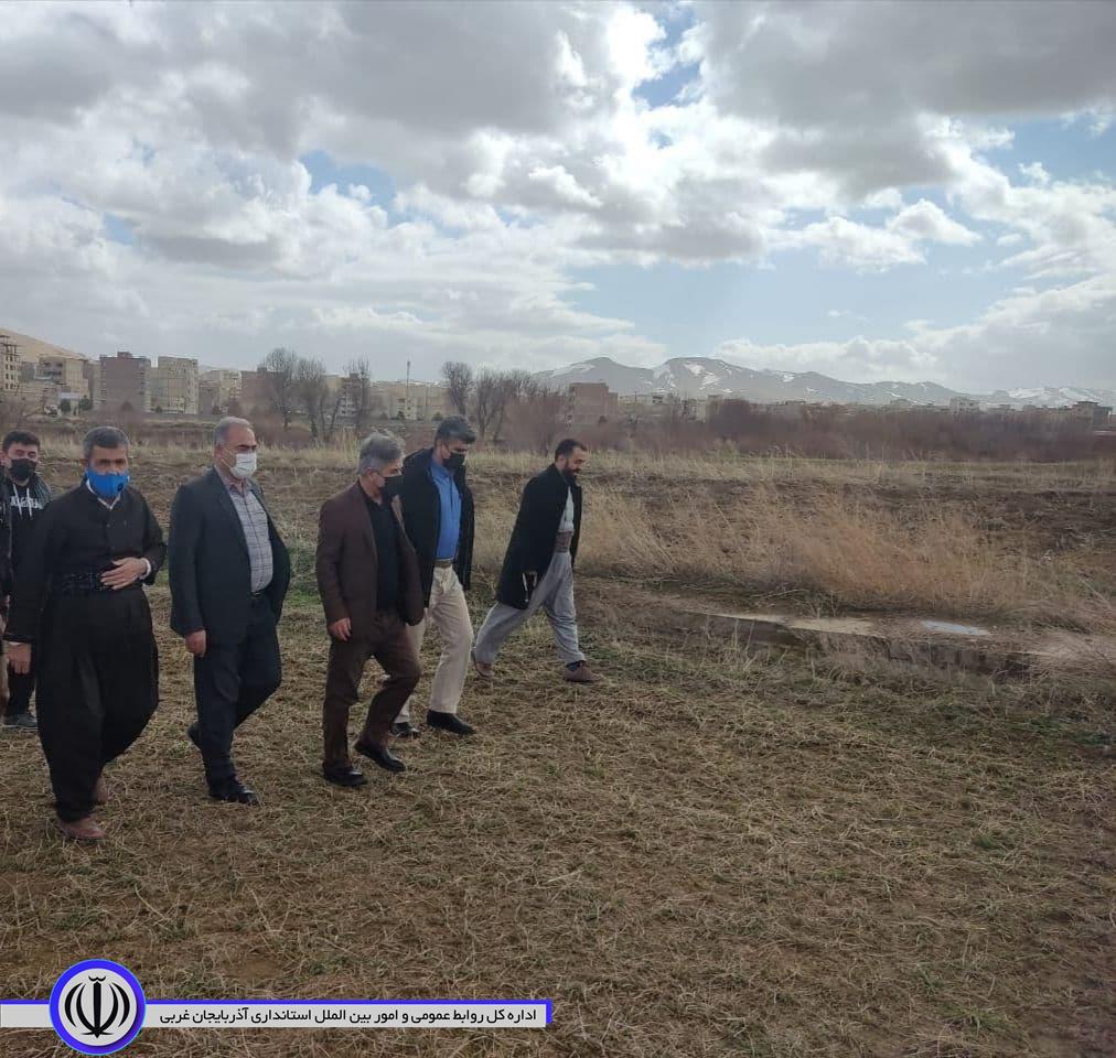 بازدید فرماندار شهرستان بوکان از روستای کوسه