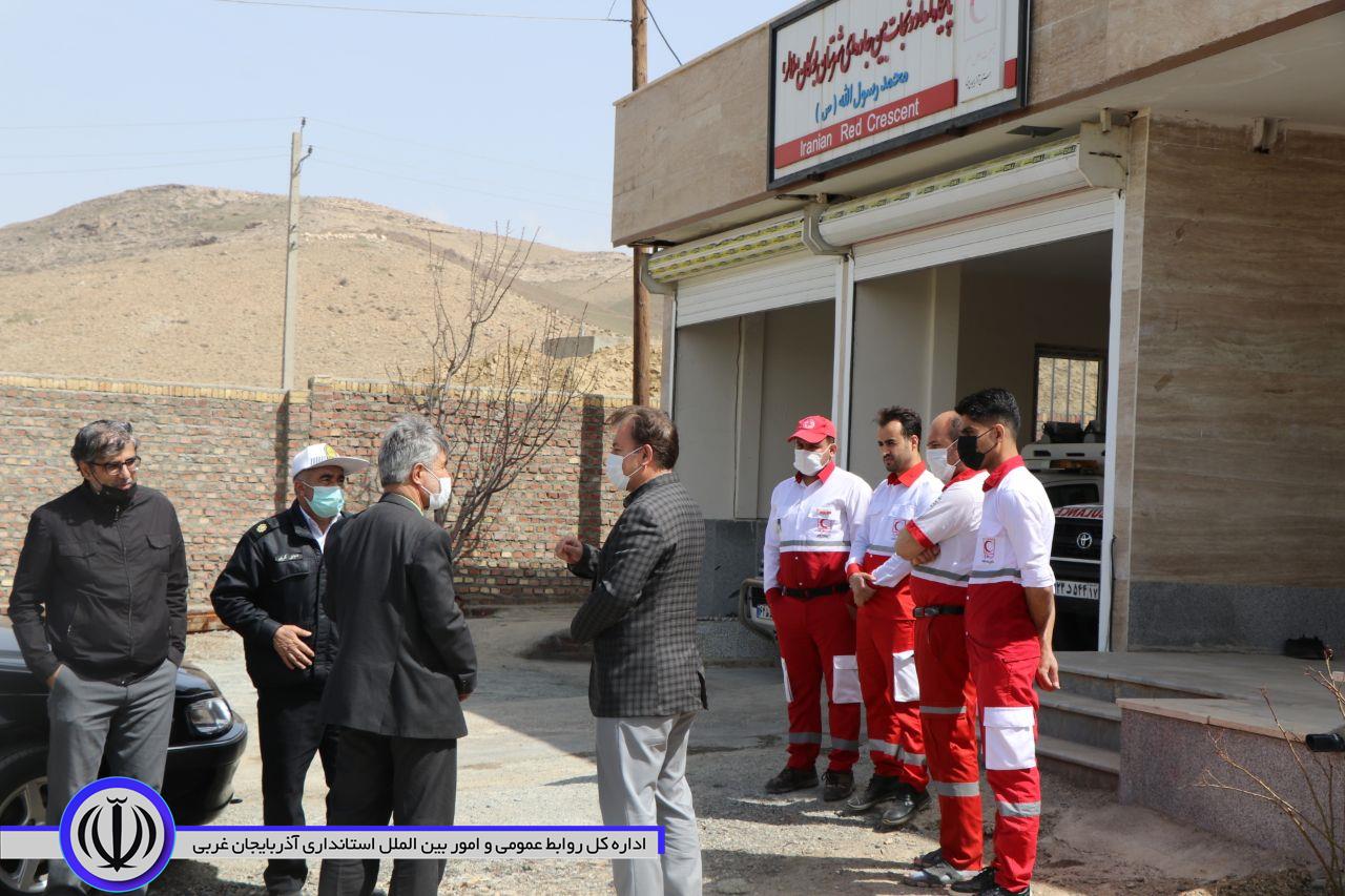 بازدید فرماندار بوکان از پایگاه امداد و نجات بین جاده ای شهرستان بوکان(ملالر)، محمد رسول الله(ص)