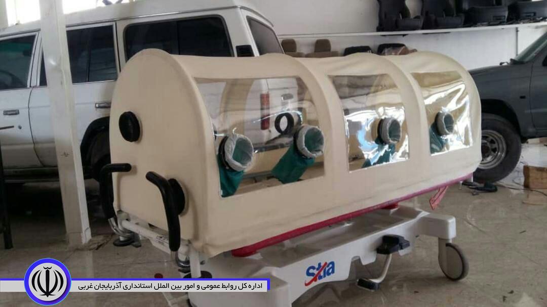 تخت مخصوص حمل بیماران کرونایی