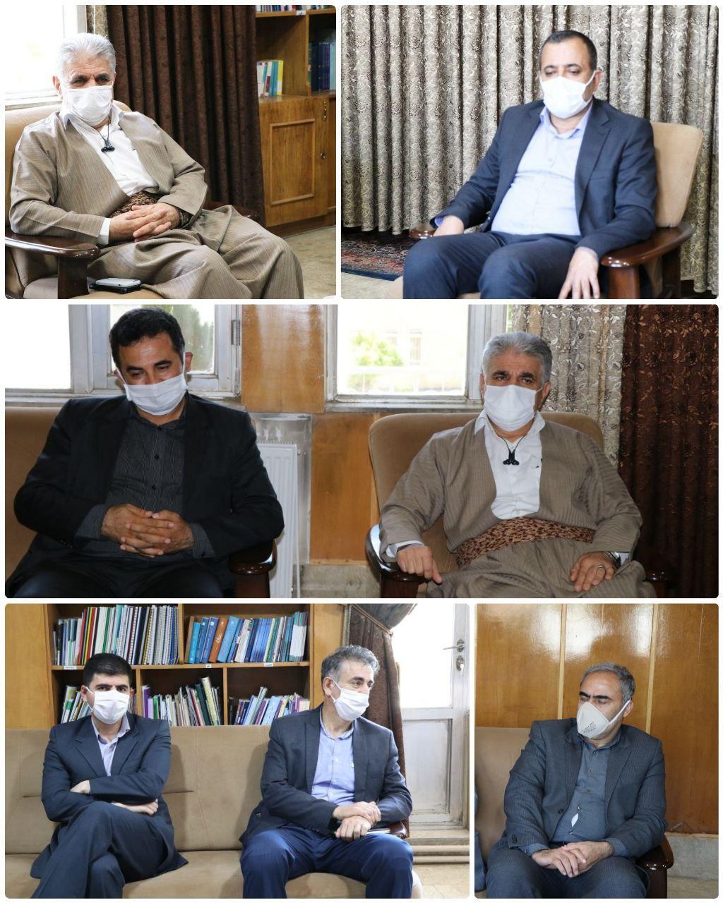 جلسه سرپرست فرمانداری با نماینده مردم فهیم بوکان در مجلس و مدیرکل سازمان فنی و حرفهای استان آذربایجانغربی