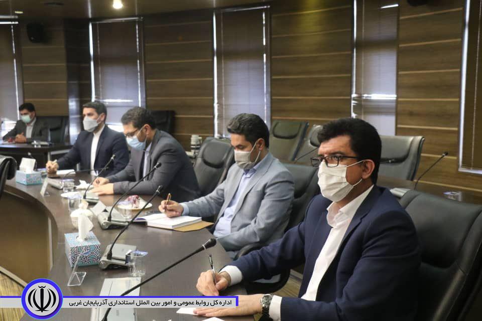 برگزاری نشست فرمانداران استان به ریاست محمدصادق معتمدیان استاندار آذربایجان غربی