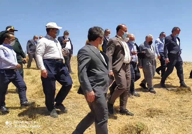 بازدید از معدن خاکنسوز درزیولی
