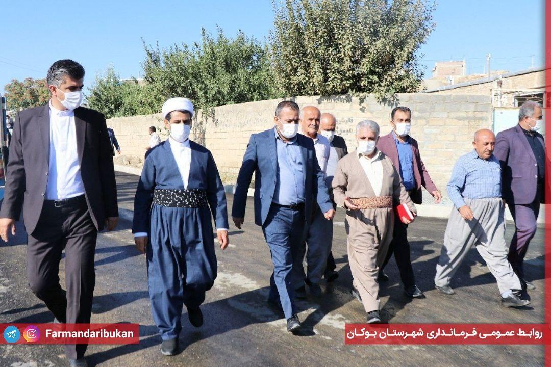 بهرهبرداری از طرح آسفالت و جدولگذاری معابر روستای «کهریزه سردار»