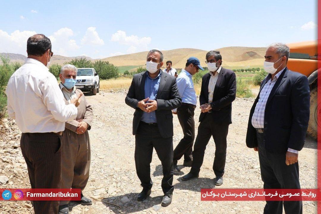 بازدید از راههای ارتباطی روستاهای چهاردیوار و کوکه