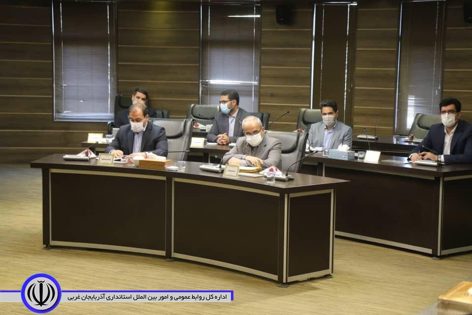 برگزاری نشست فرمانداران استان به ریاست محمدصادق معتمدیان استاندار آذربایجان غربی