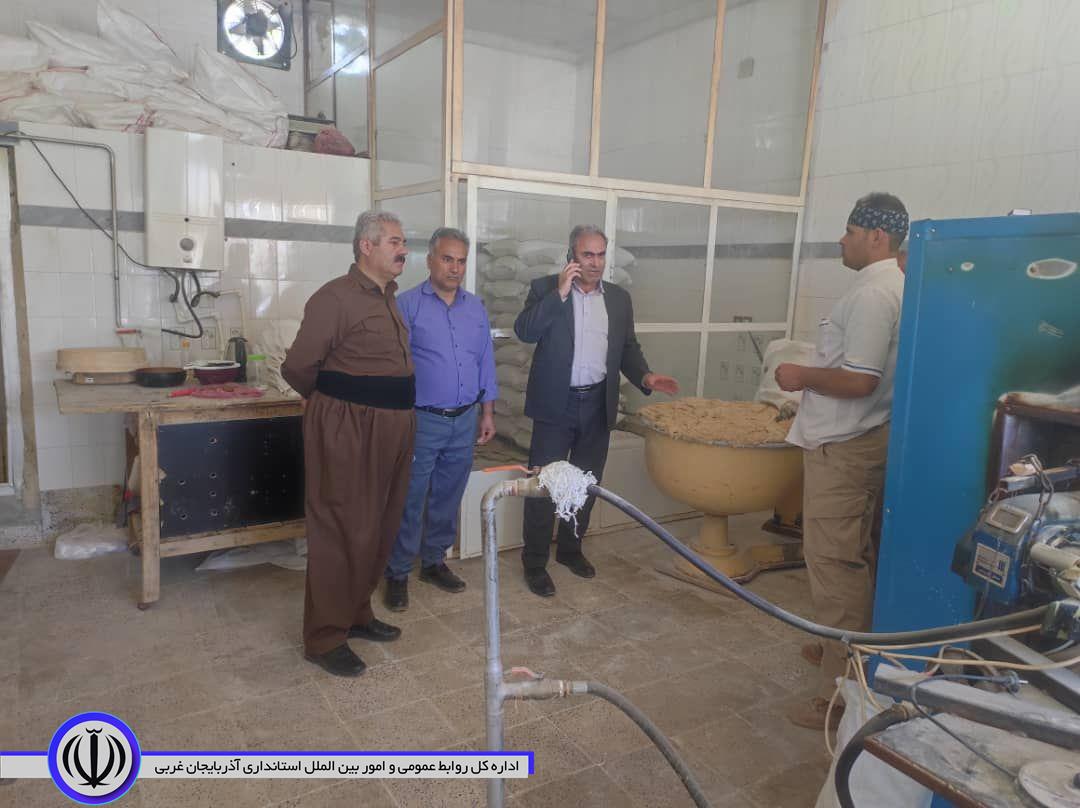 بازدید خضری بخشدار سیمینه از روستای سراب