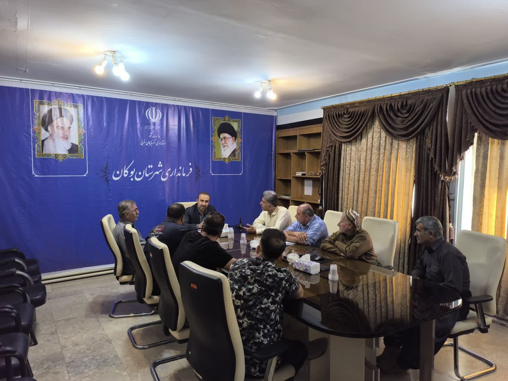 💢ملاقات مردمی فرماندار شهرستان بوکان برگزار شد