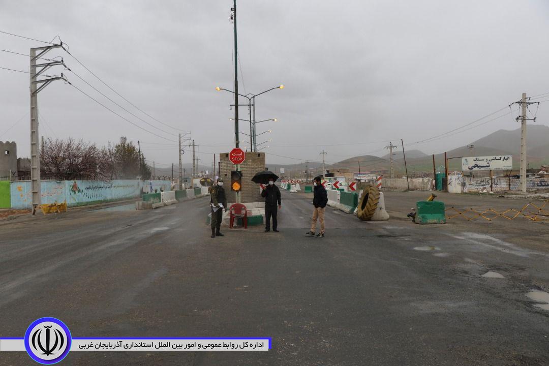 بازدید سرپرست فرمانداری از مبادی ورودی شهر بوکان