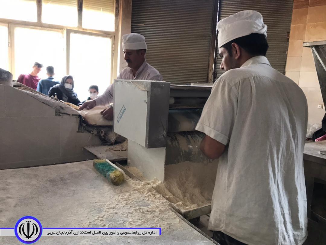بازدید میدانی روز جمعه تاریخ 12 فروردین 1401 از تعداد 9 نانوایی