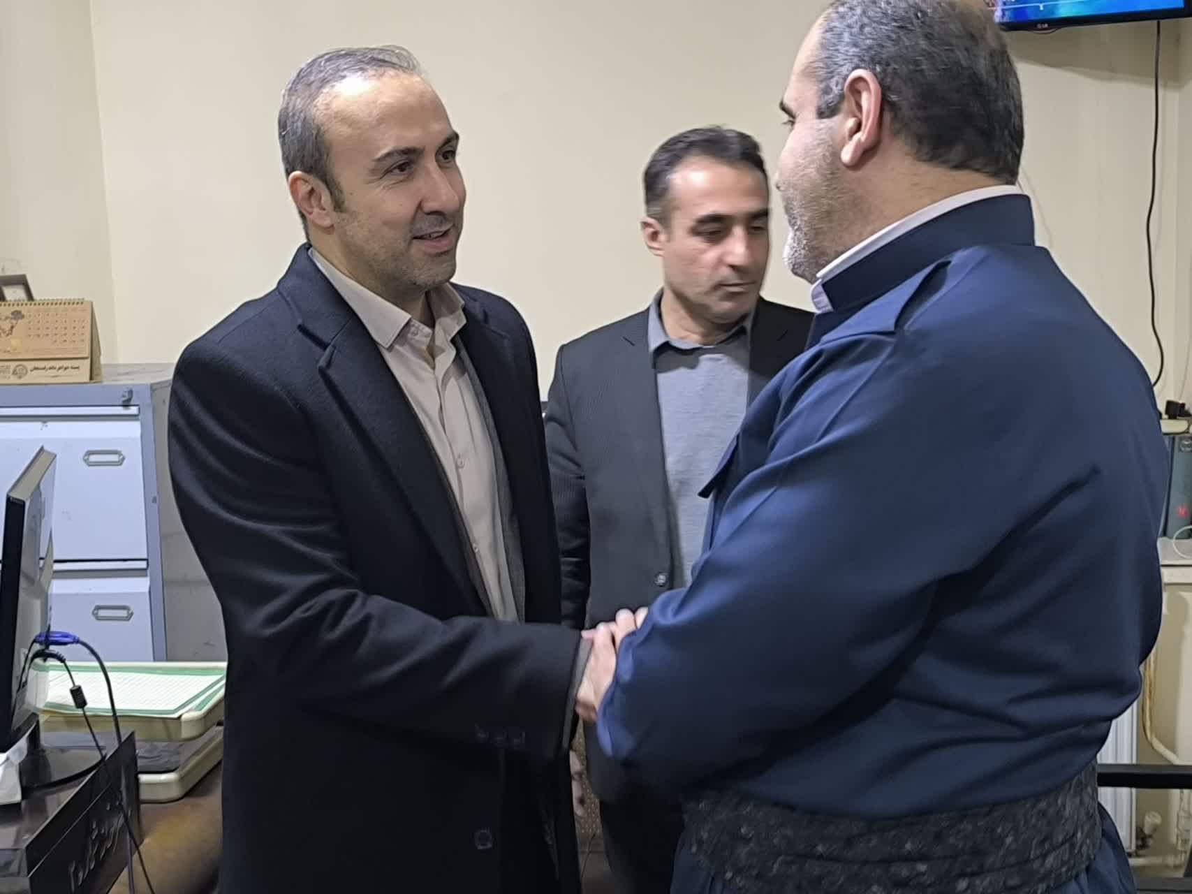 دیدار فرماندار بوکان با سردفتران اسناد رسمی به مناسبت روز دفاتر اسناد رسمی