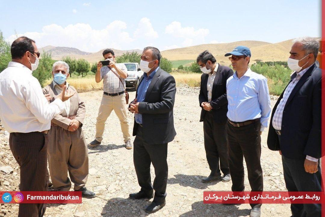 بازدید از راههای ارتباطی روستاهای چهاردیوار و کوکه
