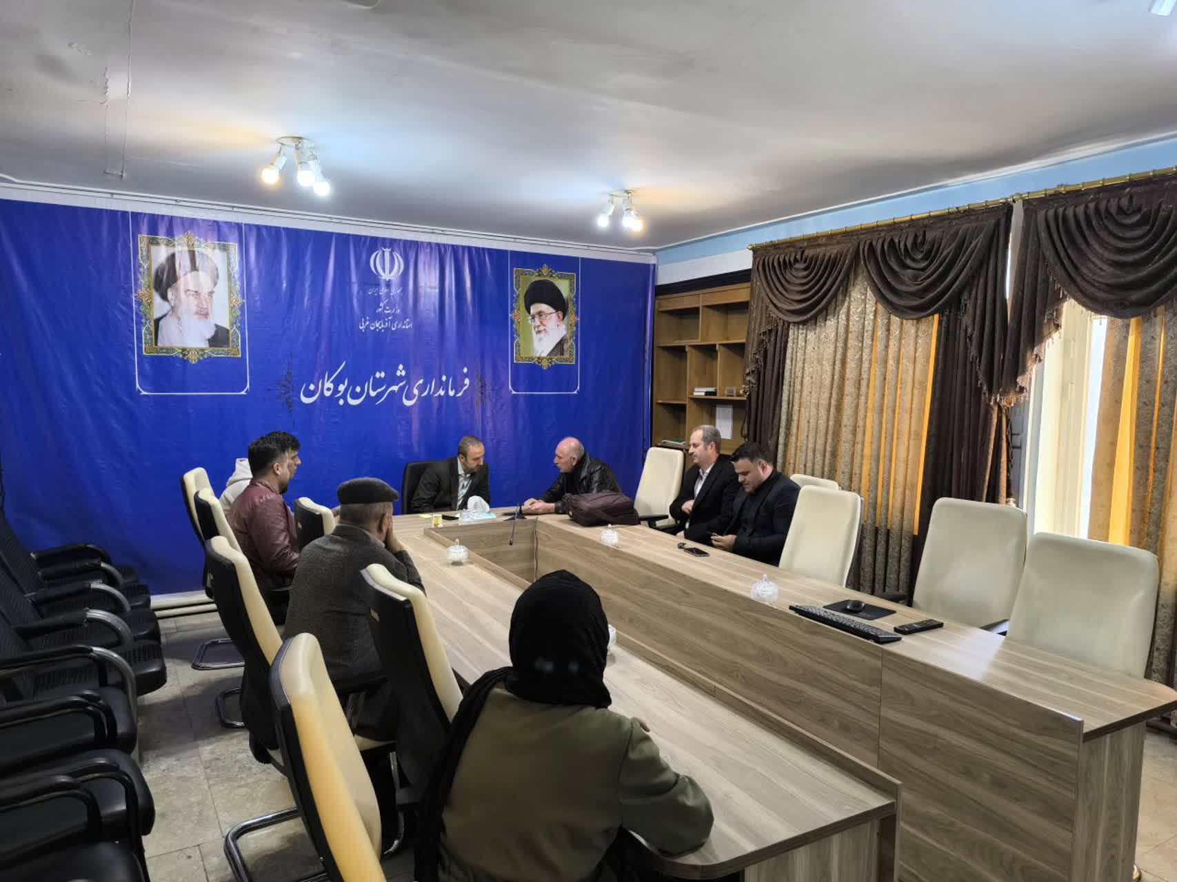 دیدار مردمی فرماندار شهرستان بوکان به روال چهارشنبه هر هفته برگزار شد
