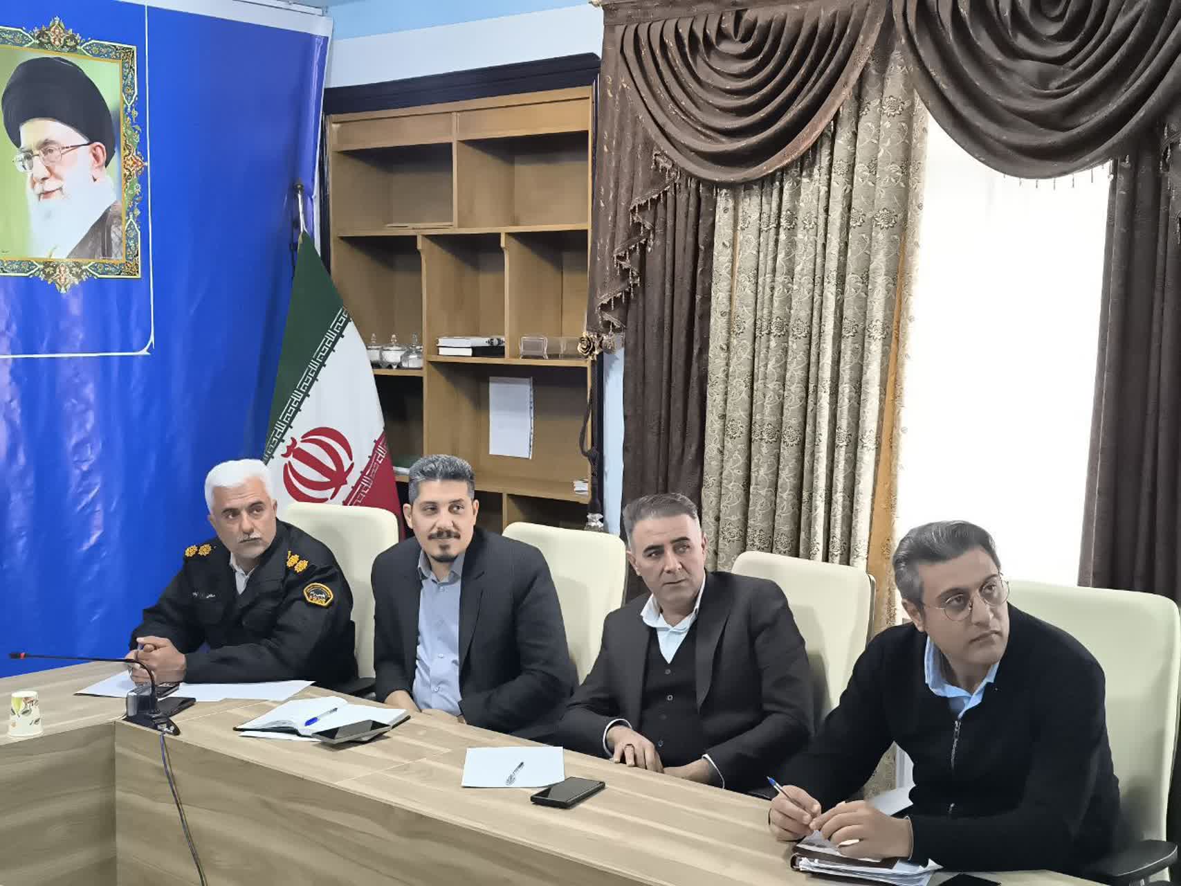 برگزاری جلسه کمیته فنی شورای ترافیک شهرستان بوکان