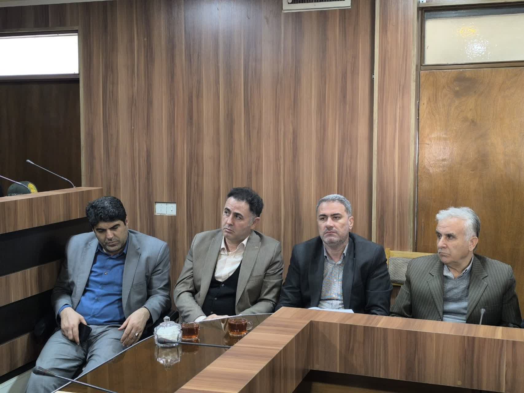 برگزاری جلسه شورای اداری شهرستان بوکان