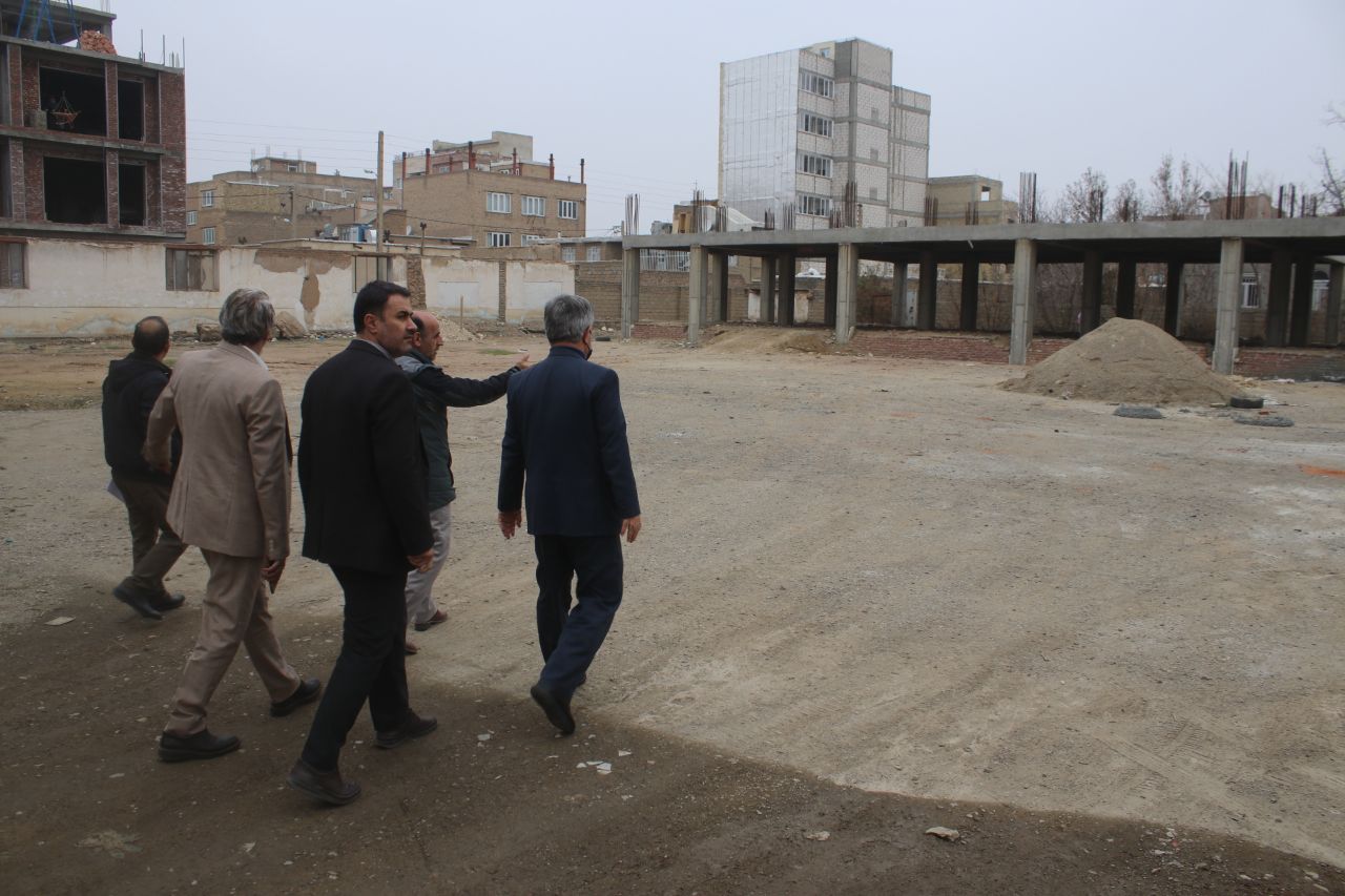 بازدید فرماندار شهرستان بوکان از مدارس در حال احداث رضوان، صوفی عباسی و هنرستان 6کلاسه