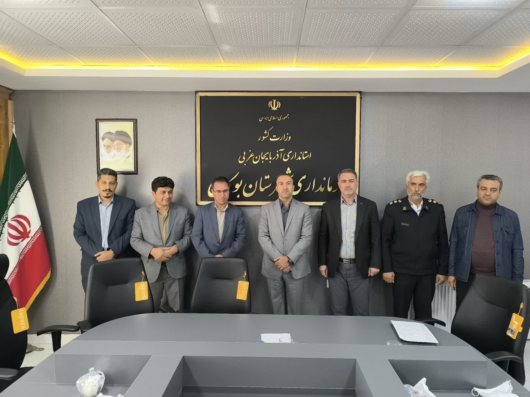 💢تأکید فرماندار بوکان بر ایمنسازی محورهای مواصلاتی و اخطار به پیمانکاران برای اجرای فوری اقدامات ایمنی محورهای بوکان ـ میاندوآب و بوکان ـ سقز