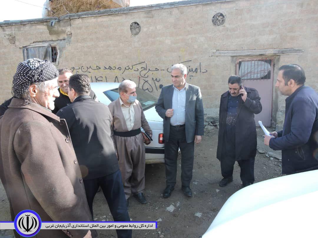بازدید نماینده و بخشدار مرکزی از روستاهای توابع این بخش