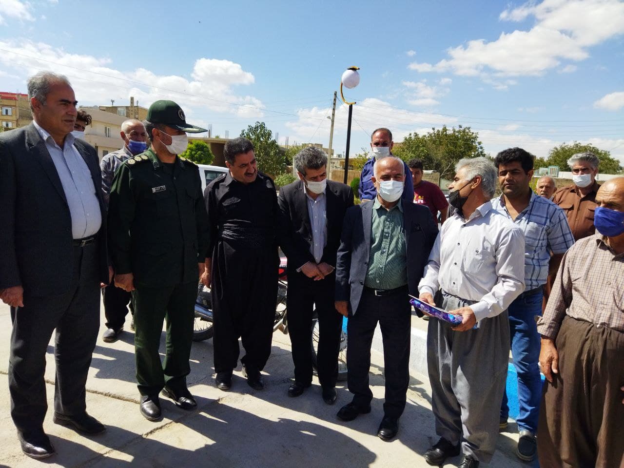 تجلیل از «حمزه مرادی» آزاده سرافراز ساکن روستای حصار