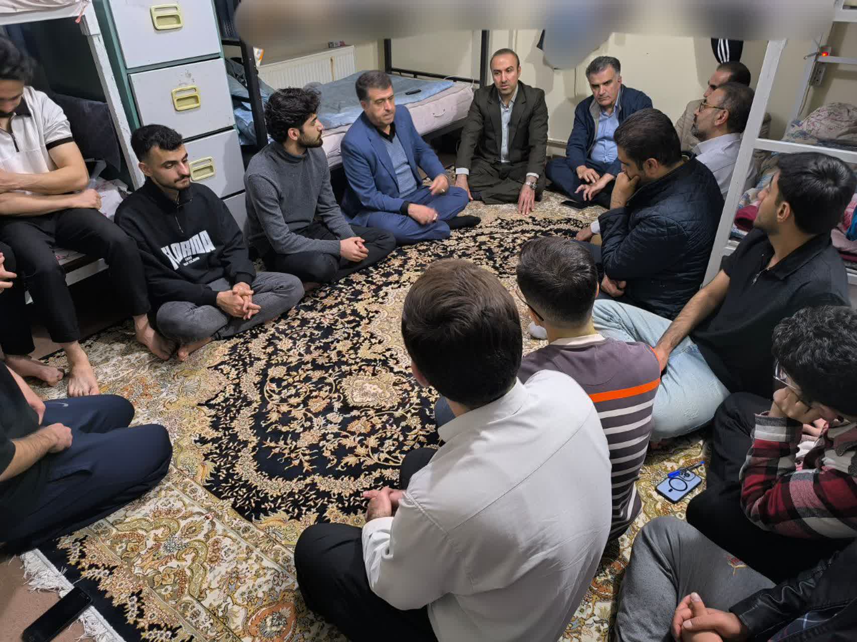 به مناسبت روز دانشجو صورت گرفت؛ دیدار فرماندار بوکان با دانشجویان مقیم خوابگاههای شهرستان