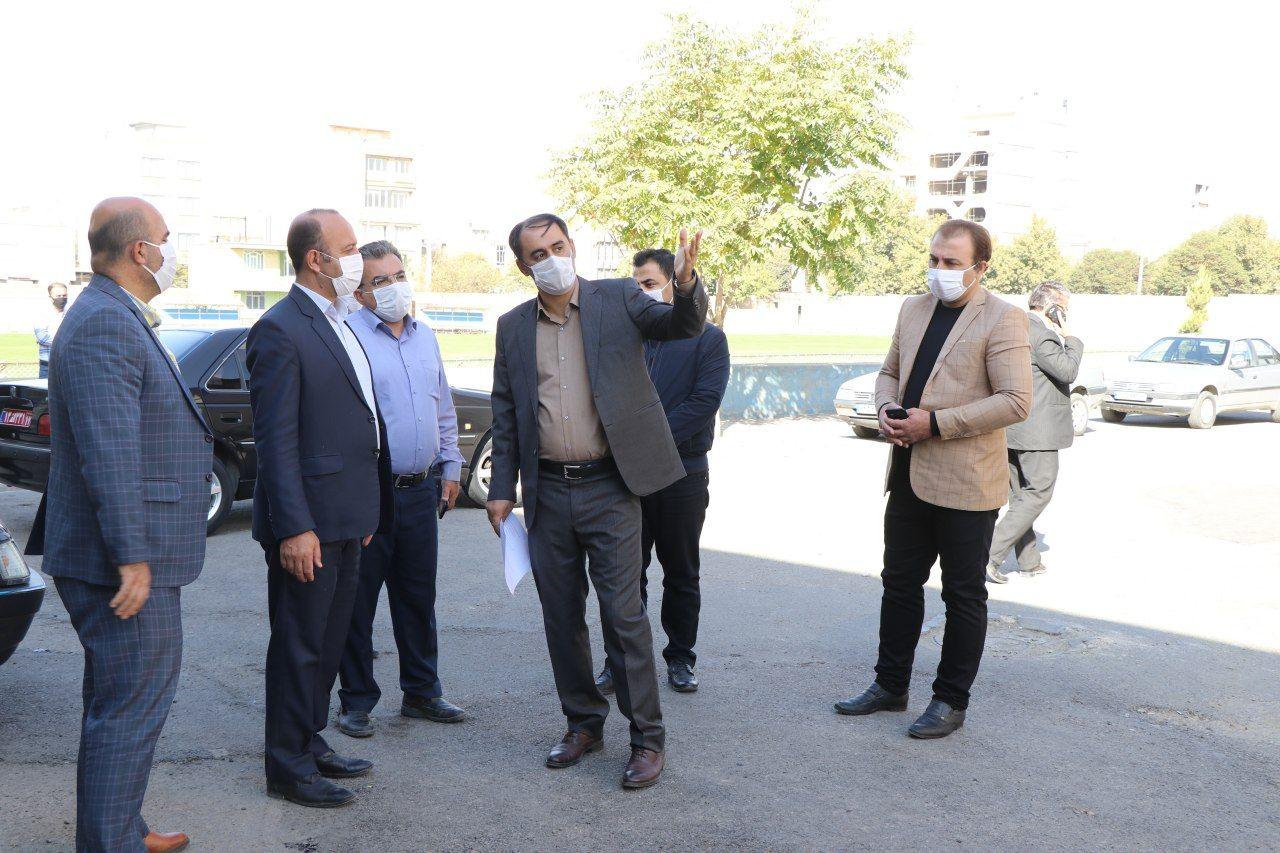 بازدید مهندس «امینزاده» فرماندار شهرستان بوکان از اداره ورزش و جوانان