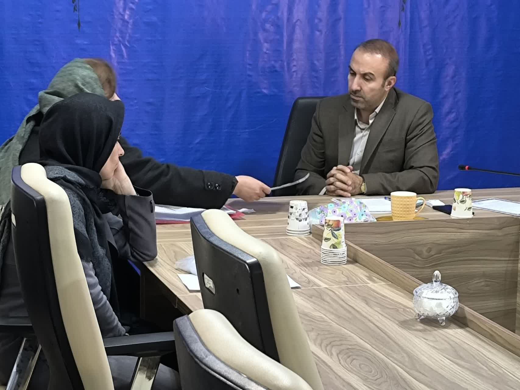 برگزاری دیدار چهره‌به‌چهره فرماندار شهرستان بوکان با شهروندان