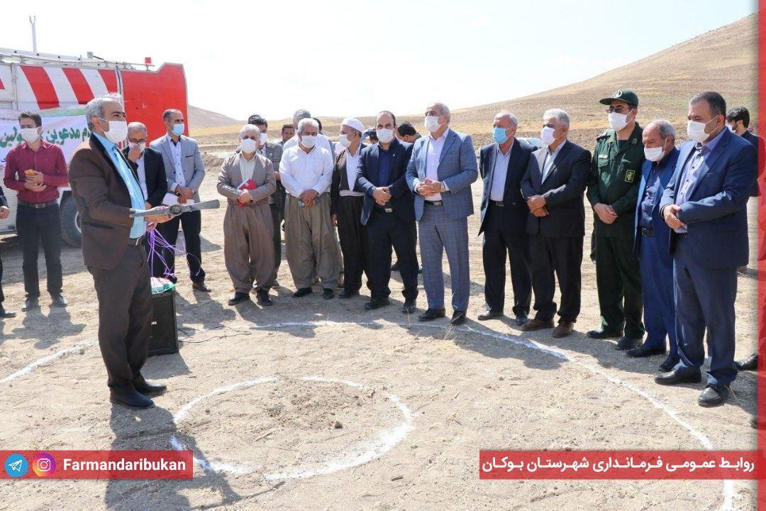 کلنگزنی مجموعه ورزشی شهر سیمینه