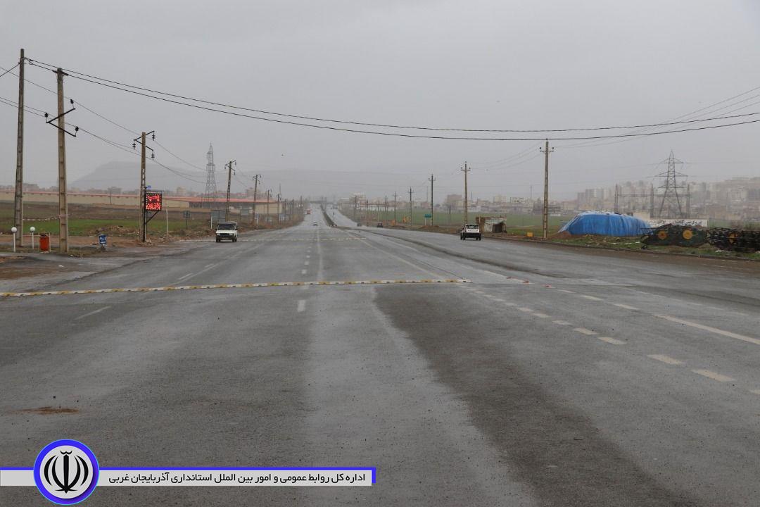 بازدید سرپرست فرمانداری از مبادی ورودی شهر بوکان