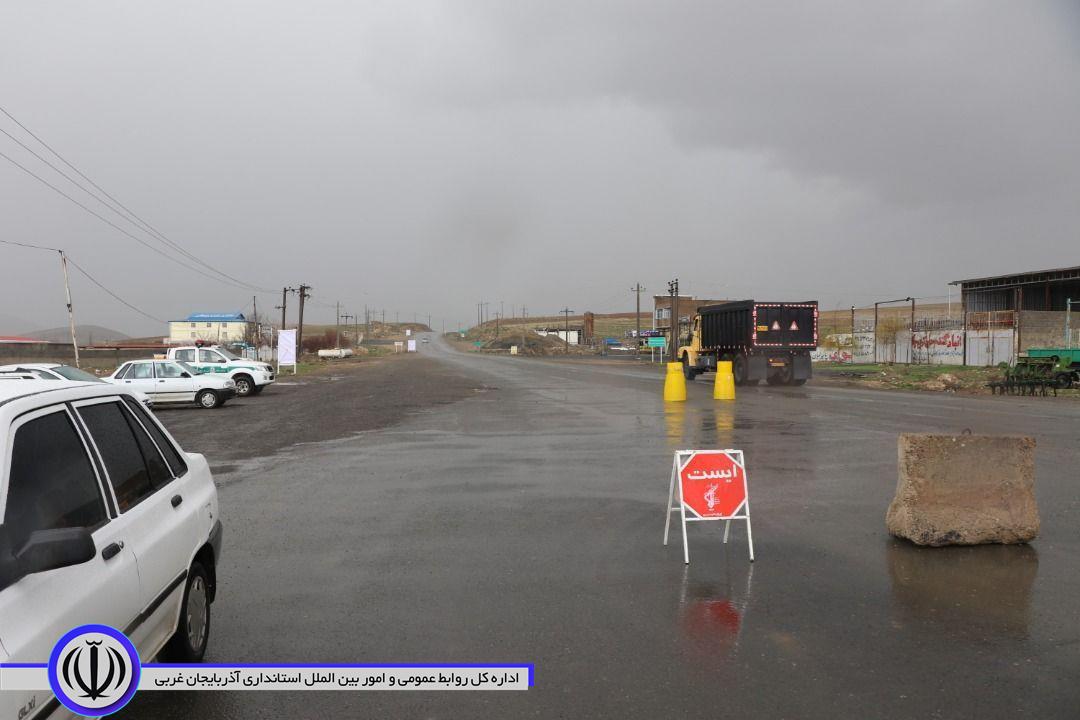 بازدید سرپرست فرمانداری از مبادی ورودی شهر بوکان