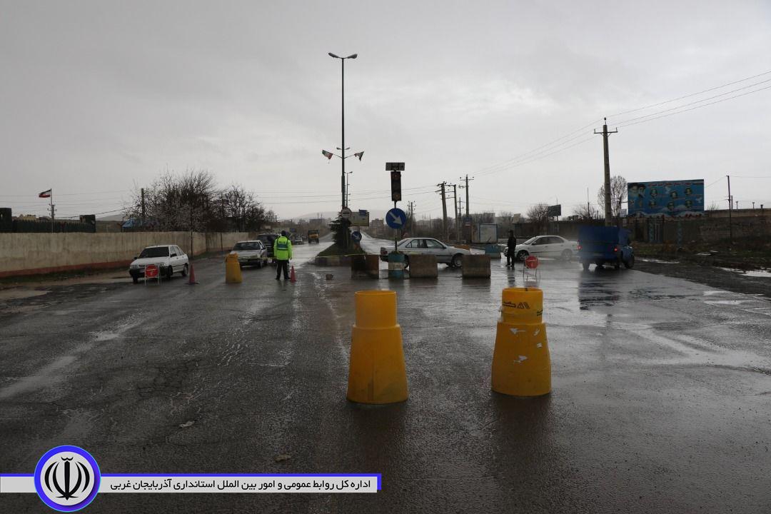 بازدید سرپرست فرمانداری از مبادی ورودی شهر بوکان