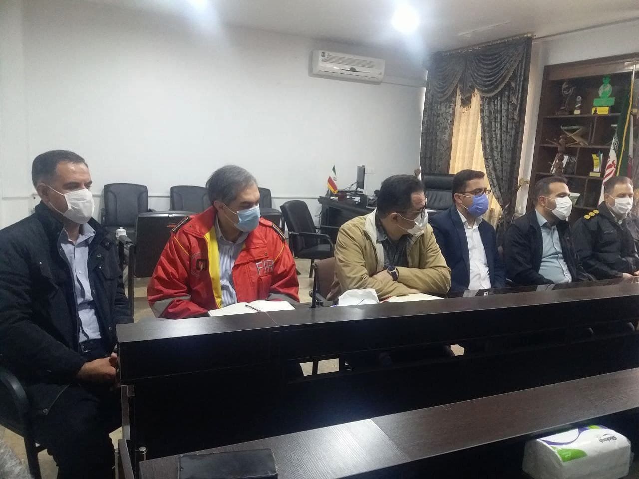 جلسه مدیریت بحران شهرستان