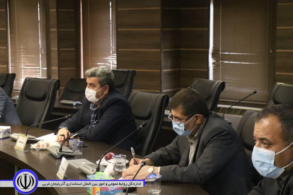 برگزاری نشست فرمانداران استان به ریاست محمدصادق معتمدیان استاندار آذربایجان غربی