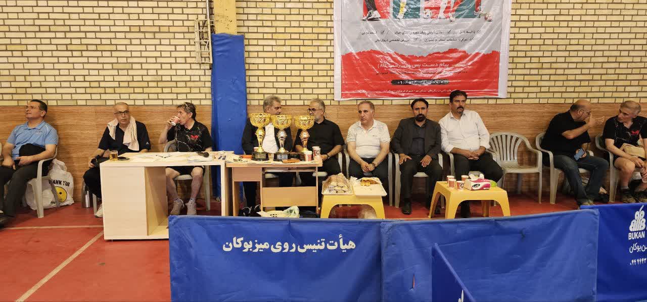 💢برگزاری مسابقات تنیس روی میز به مناسبت هفته تعاون در بوکان