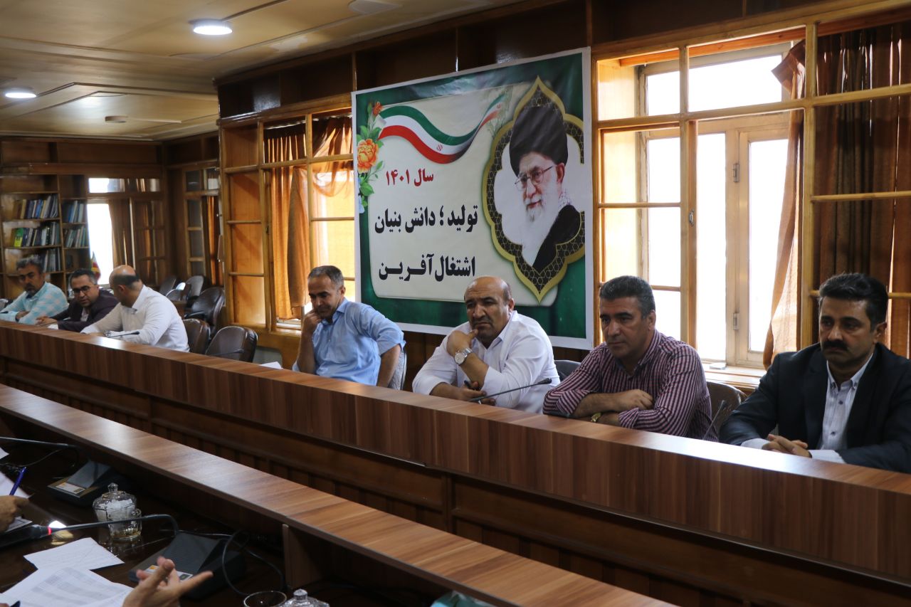 برگزاری جلسه کارگروه اشتغال و سرمایهگذاری شهرستان بوکان