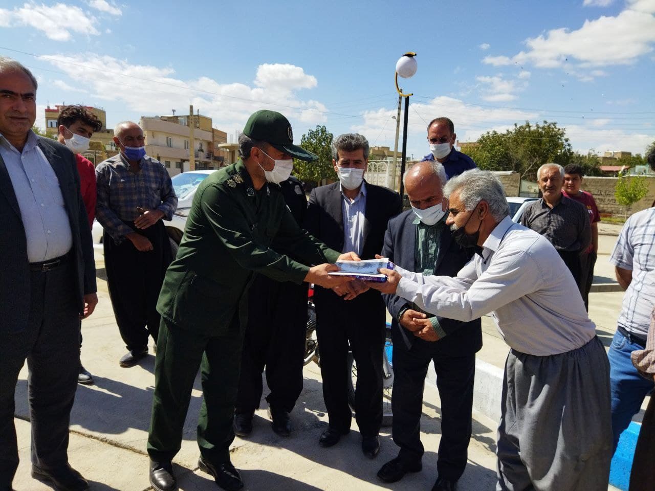 تجلیل از «حمزه مرادی» آزاده سرافراز ساکن روستای حصار