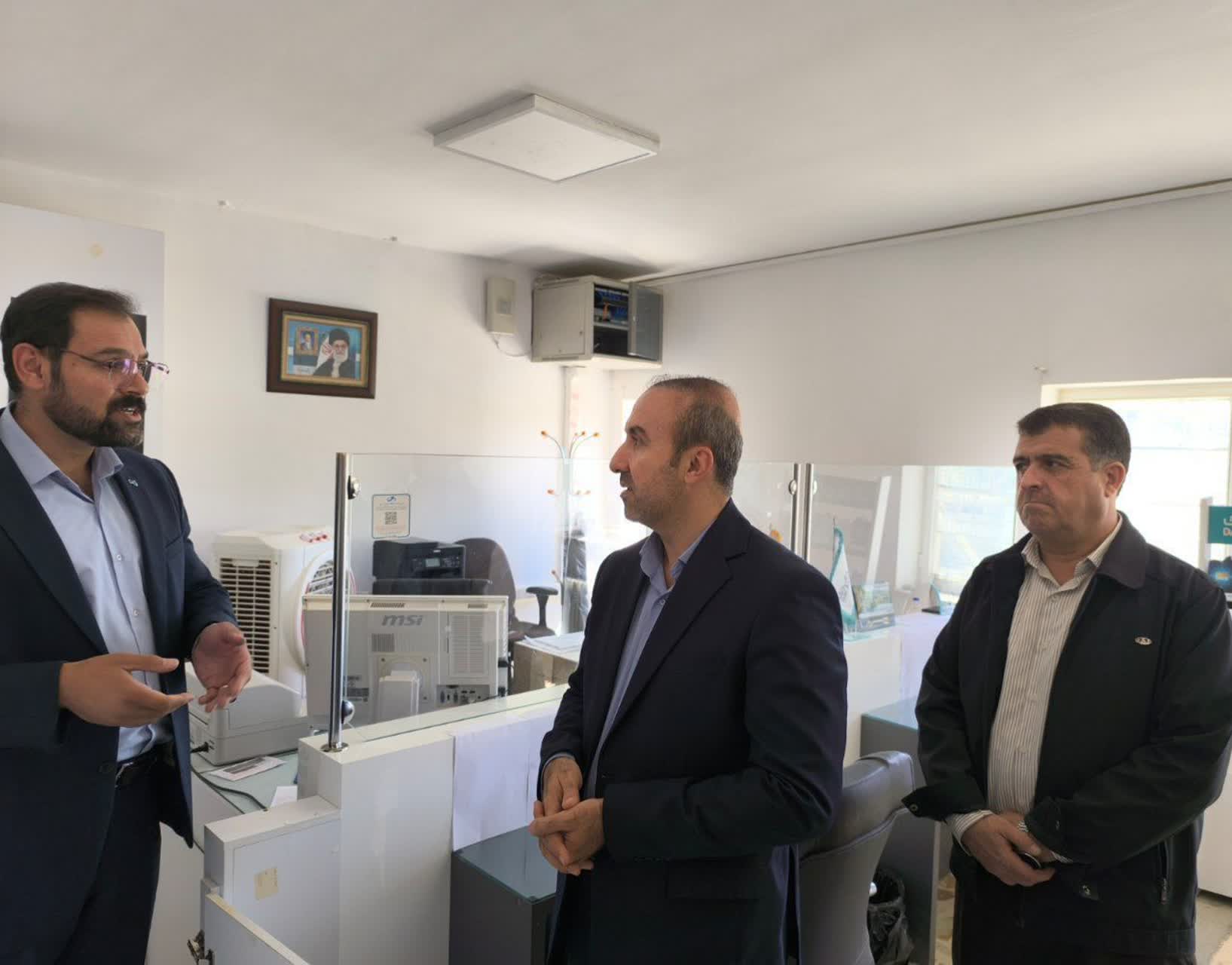 💢بازدید فرماندار بوکان از اداره بنیاد شهید و امور ایثارگران شهرستان بوکان