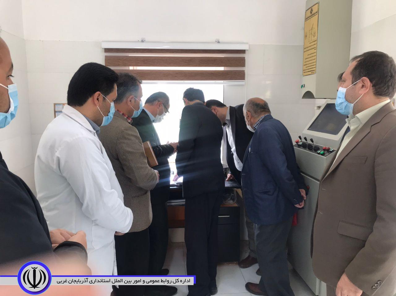 بازدید معاون برنامە ریزی و هماهنگی امور عمرانی فرماندار شهرستان بوکان از نحوه تحویل گندم