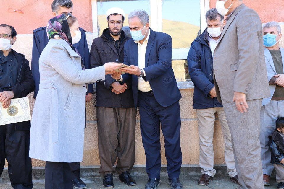 افتتاح مدرسه سه کلاسه روستای خورخوره