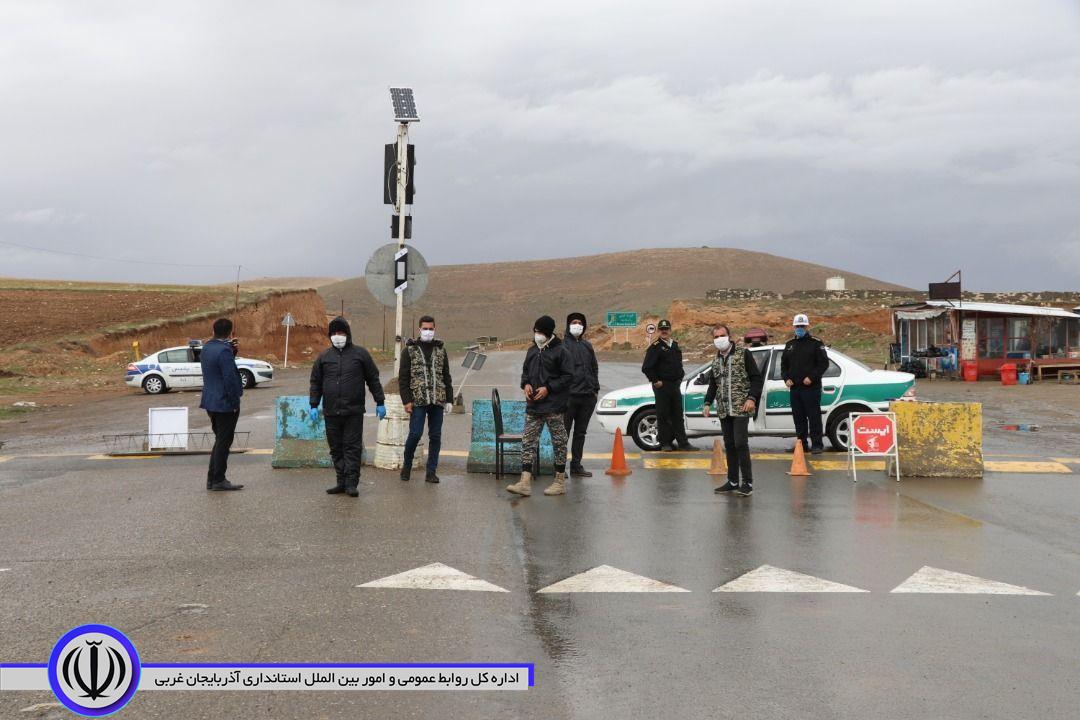 بازدید سرپرست فرمانداری از مبادی ورودی شهر بوکان