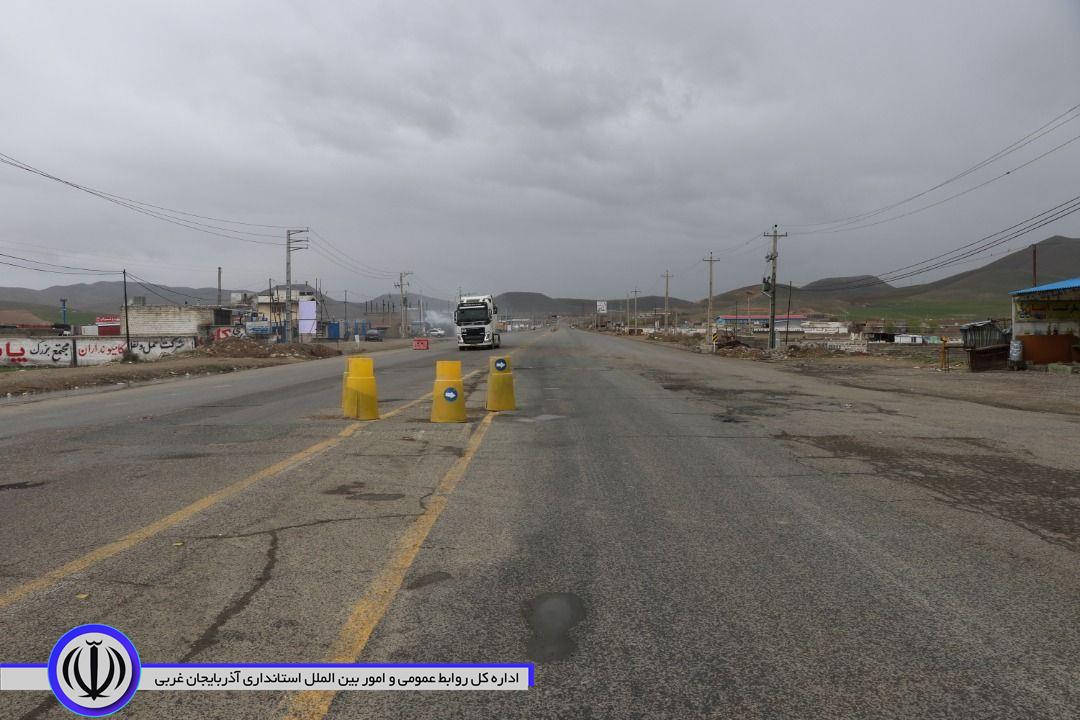 بازدید سرپرست فرمانداری از مبادی ورودی شهر بوکان