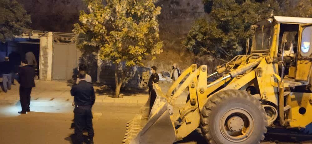 قلع و قمع سه مورد از ساخت و سازهای غیرمجاز در اراضی ملی