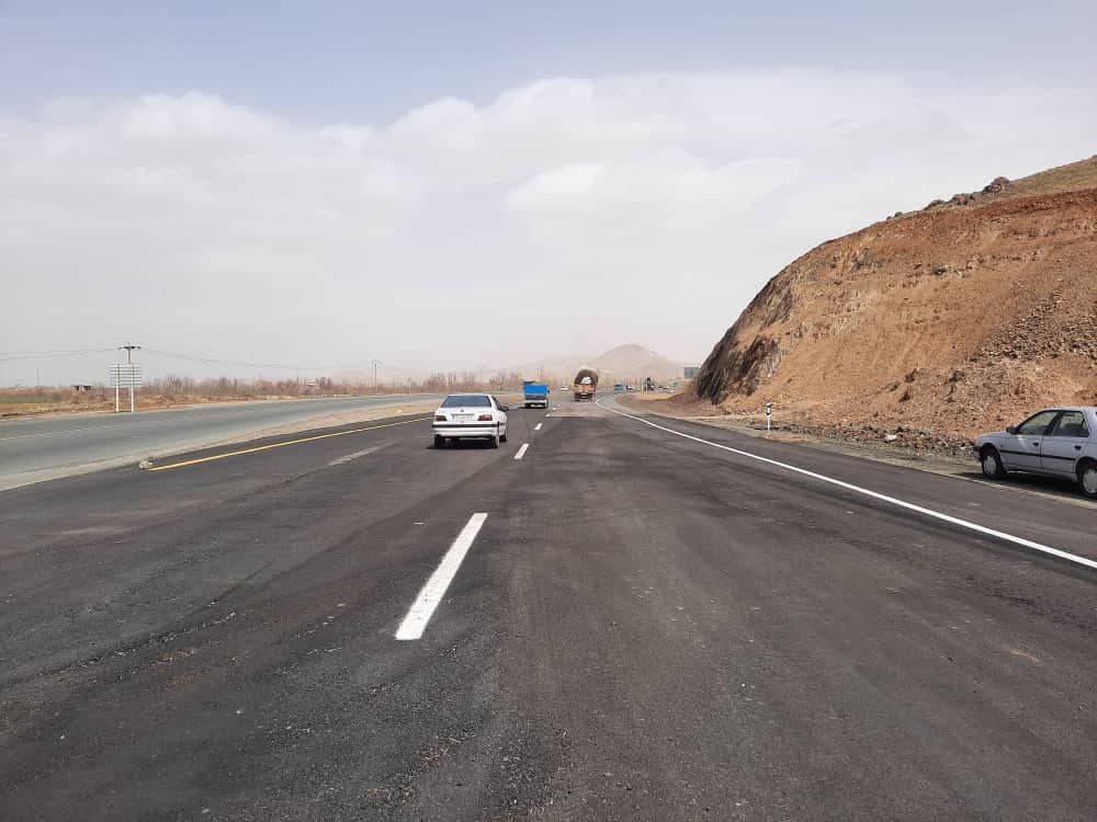 بازگشایی و بهرهبرداری از دو کیلومتر اتوبان میاندواب-بوکان بعد از شهر سیمینه