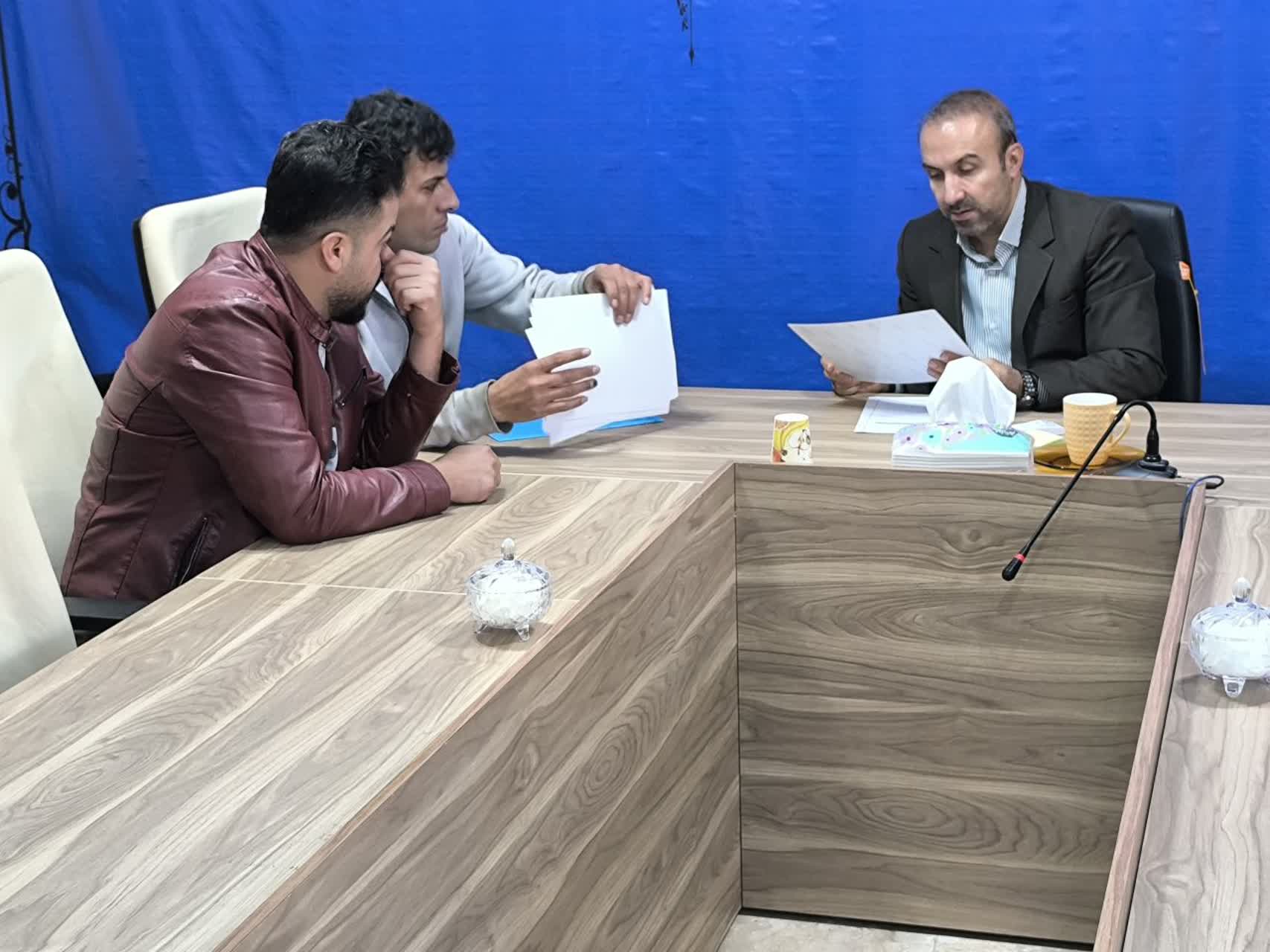 دیدار مردمی فرماندار شهرستان بوکان به روال چهارشنبه هر هفته برگزار شد