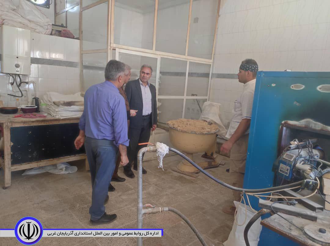 بازدید خضری بخشدار سیمینه از روستای سراب