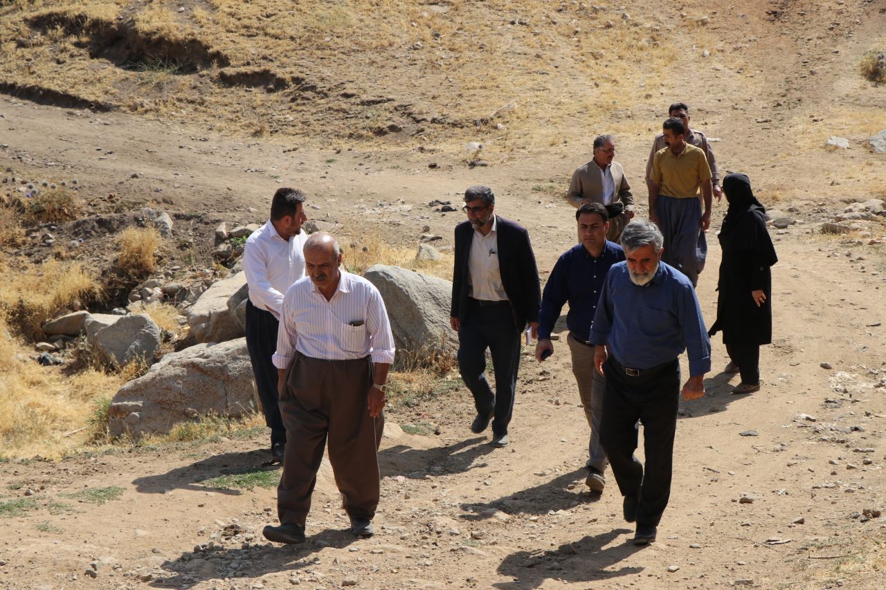 🇮🇷بازدید فرماندار شهرستان بوکان از روستاهای بخش مرکزی: