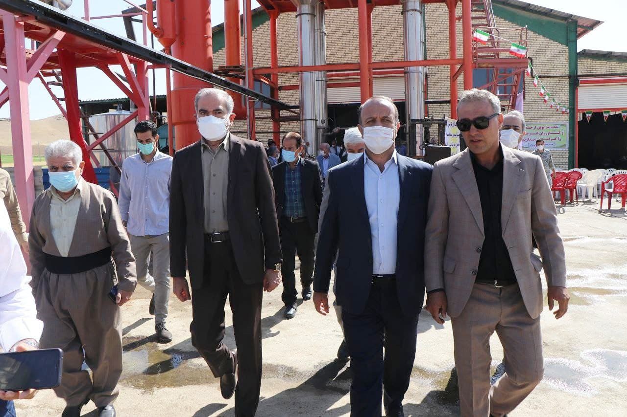 کارخانه تولید رب گوجهفرنگی و کنستانتره سیب در بوکان به بهرهبرداری رسید