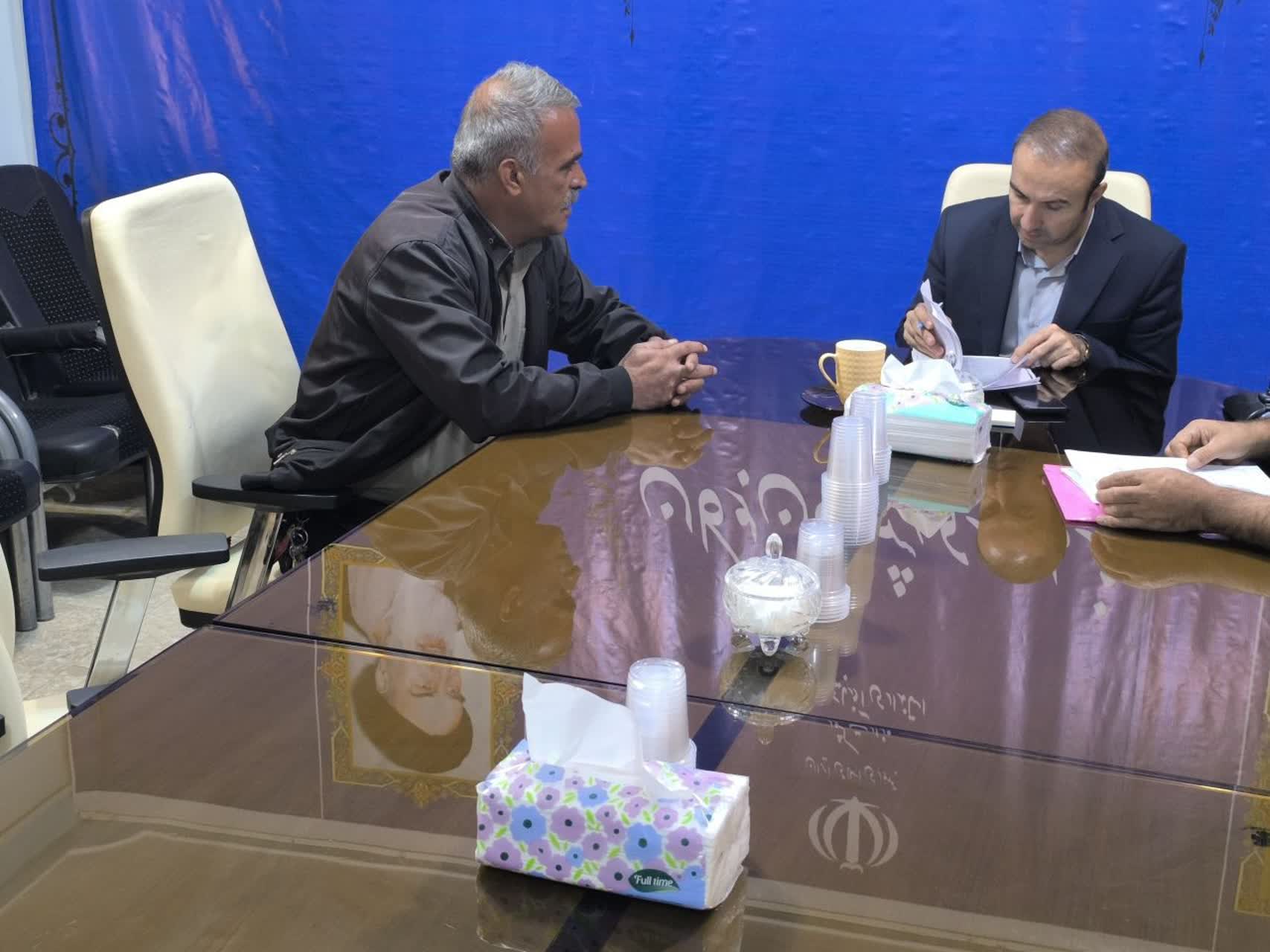 💢ملاقات مردمی فرماندار شهرستان بوکان برگزار شد