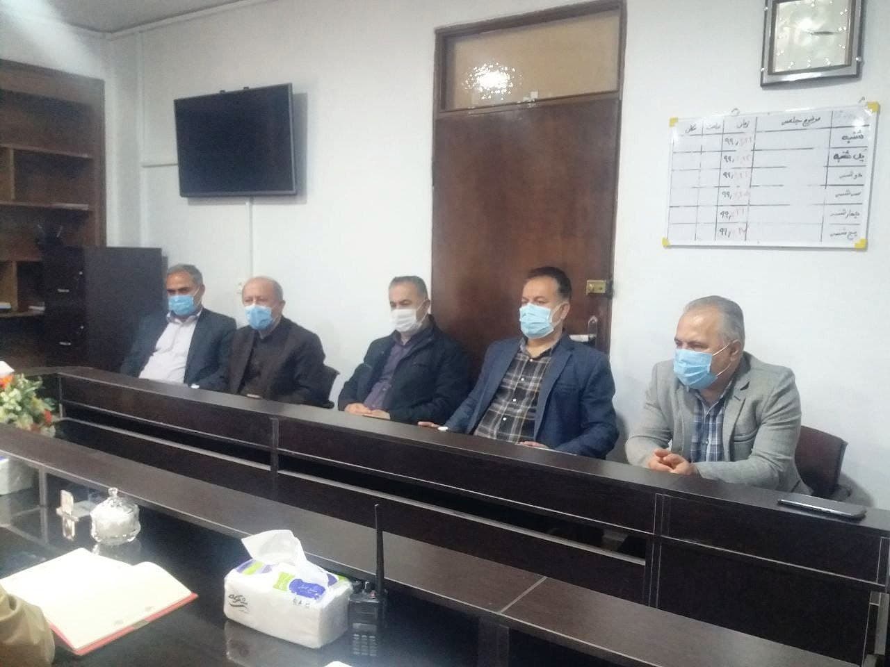 جلسه مدیریت بحران شهرستان