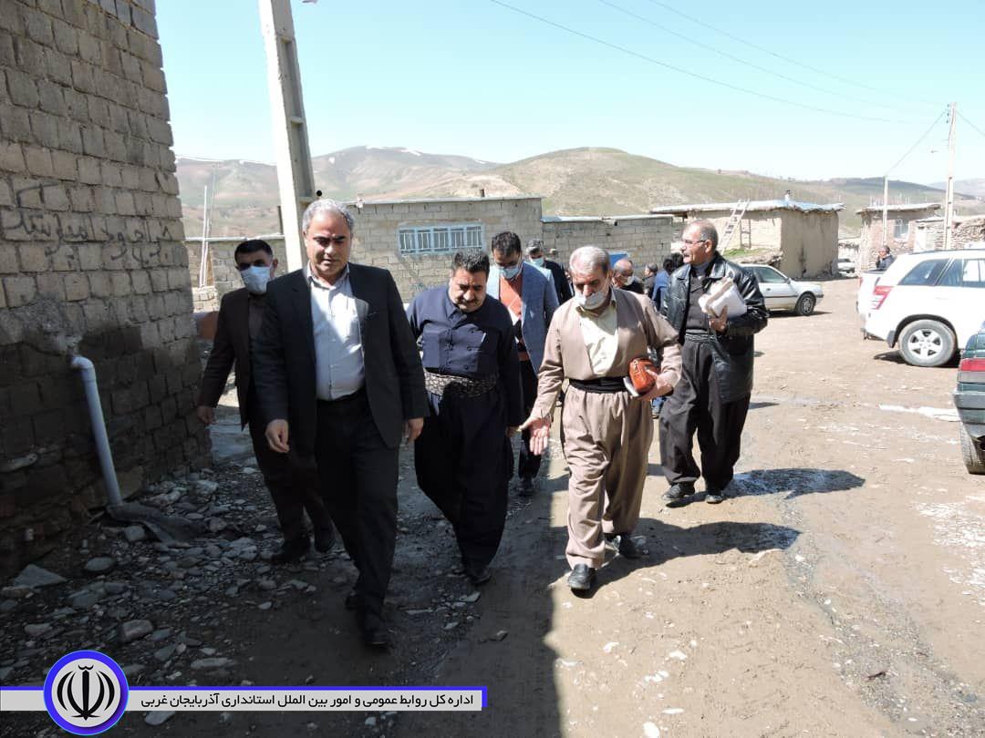 بازدید نماینده و بخشدار مرکزی از روستاهای توابع این بخش