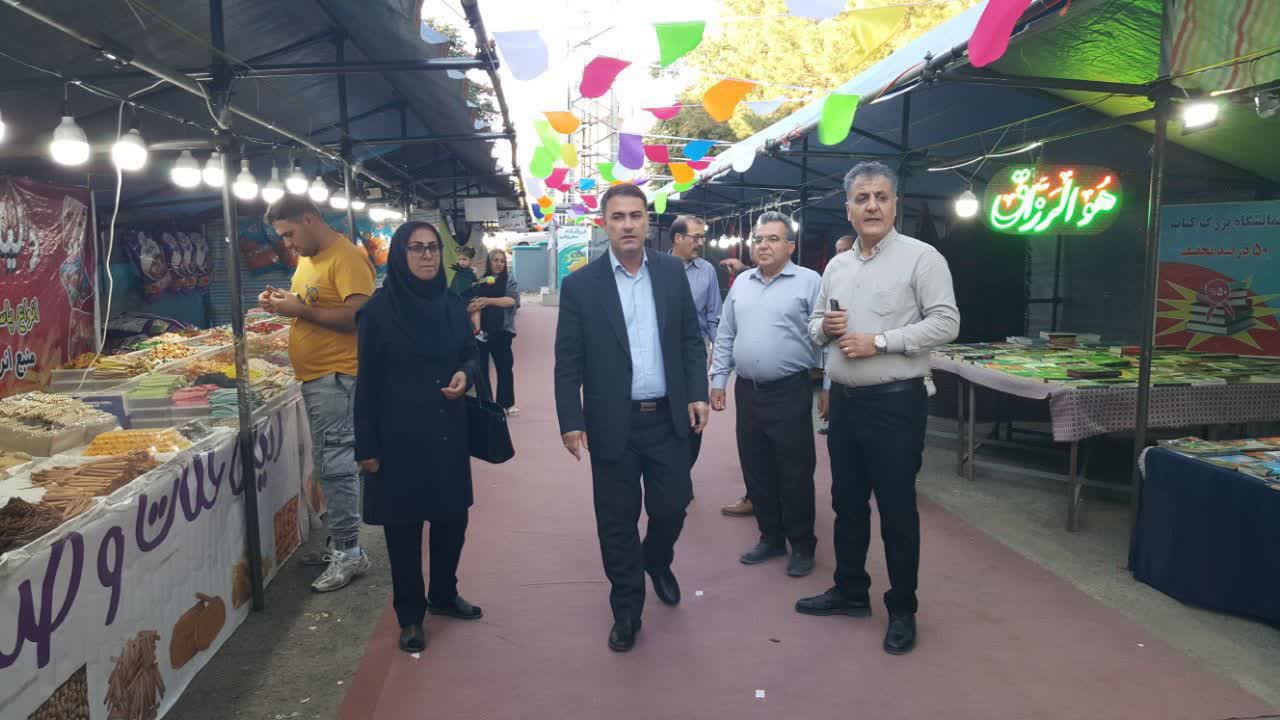 💢حضور اکیپ نظارتی تنظیم بازار در نمایشگاه پاییزه عرضه مستقیم کالا با ریاست معاون برنامه ریزی فرماندار