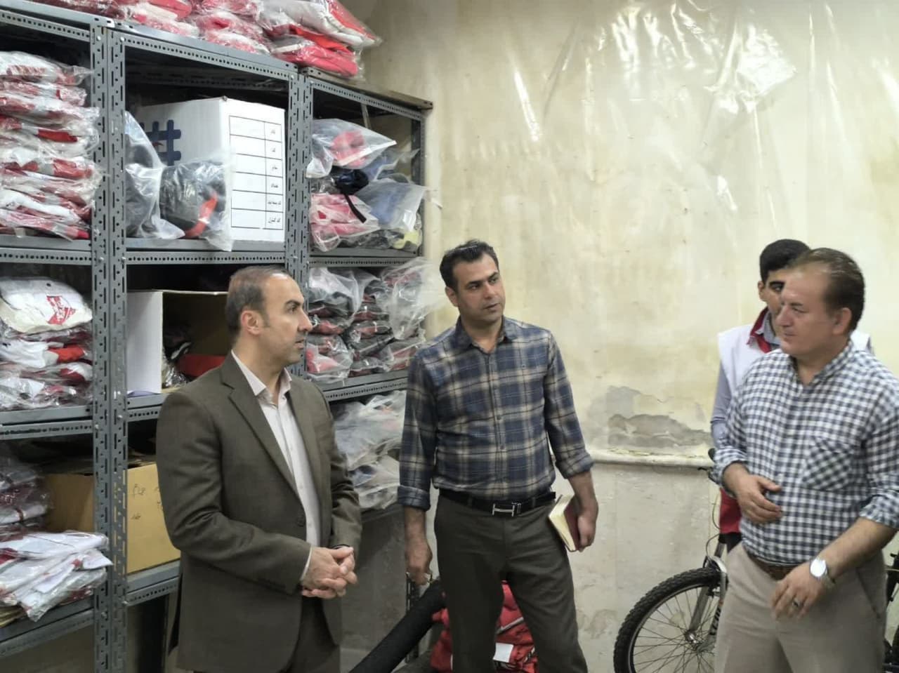 💢بازدید فرماندار بوکان از مجموعه جمعیت هلال احمر شهرستان بوکان